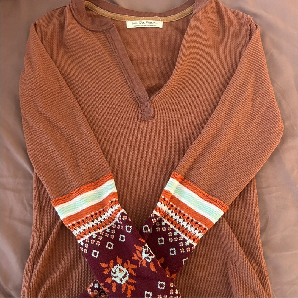 Free People Mikah Cuff Layering Top